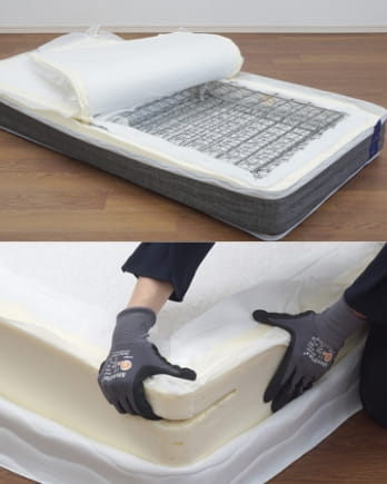 リサイクルの様子