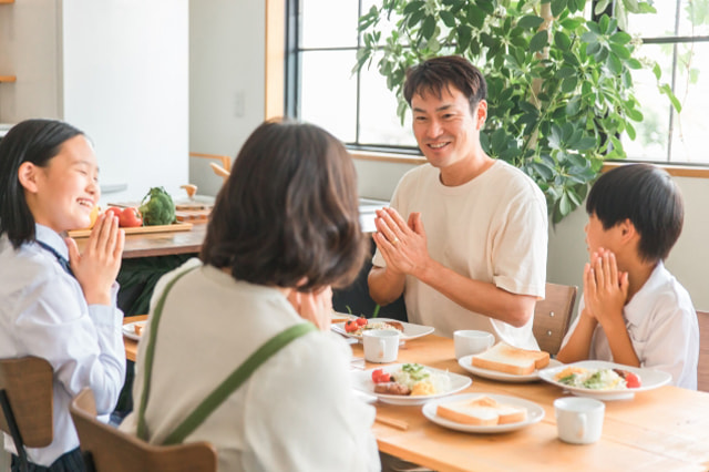 朝食をしっかり取る