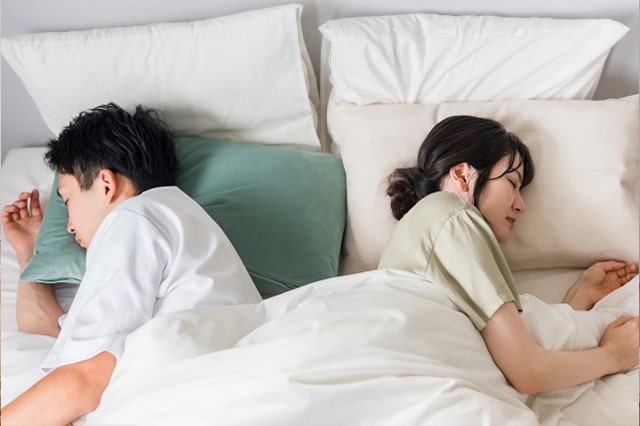寝返り
