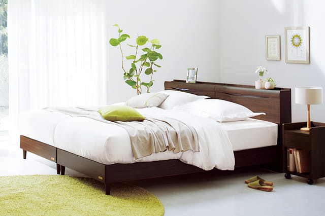 シングルベッドを2台並べての使用