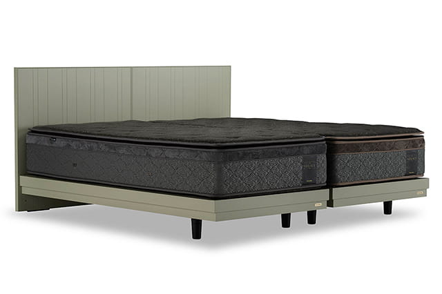 高い安全性を持つ水性塗料を使用したベッド